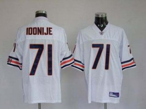 nfl chicago bears #71 idonije white