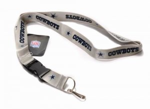 NFL Dallas Cowboys grey key chains