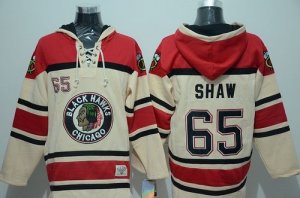 Chicago Blackhawks #65 Andrew Shaw Gream Sawyer Hooded Sweatshirt Stitched NHL Jersey