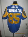 St. Louis Rams #85 jack youngblood blue