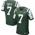 Nike NFL New York Jets #7 smith Green Jerseys(Elite)