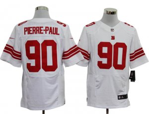 nike nfl new york giants #90 pierre.paul white[Elite]