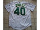 MLB jerseys Oakland Athletics #40 BAILEY jerseys white strip