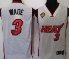 kids Miami Heats #3 Wade Swingman white[2011 Finals]