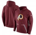 Washington Redskins Nike Champ Drive Vapor Speed Pullover Hoodie Burgundy