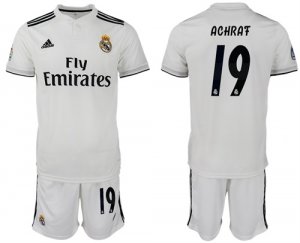 2018-19 Real Madrid 19 ACHRAF Home Soccer Jersey