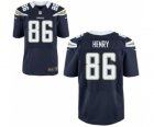 Men's Nike San Diego Chargers #86 Shaq Lawson Elite Navy Blue Team Color NFL Jersey