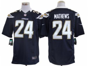 Nike San Diego Chargers #24 Ryan Mathews dk.blue Jerseys[Limited]