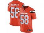 Nike Cleveland Browns #58 Christian Kirksey Vapor Untouchable Limited Orange Alternate NFL Jersey