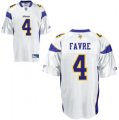 minnesota vikings #4 favre youth white