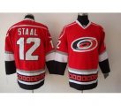 nhl hurricanes #12 staal red