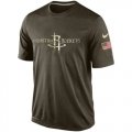 Mens Houston Rockets Salute To Service Nike Dri-FIT T-Shirt