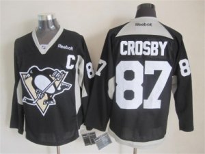 NHL Pittsburgh Penguins #87 Sidney Crosby black jerseys