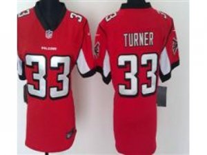 Nike Women Atlanta Falcons #33 Michael Turner Red Jerseys