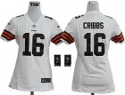 Nike Women NFL Cleveland Browns #16 Joshua Cribbs Brown