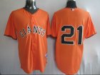 MLB Jerseys San Francisco Giants #21 Sanchez Orange