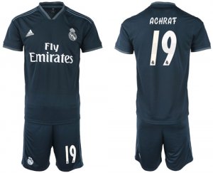 2018-19 Real Madrid 19 ACHRAF Away Soccer Jersey