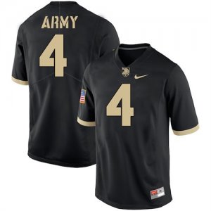 Army Black Knights 4 Cam Thomas Black College Football Jersey