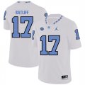 North Carolina Tar Heels 17 Anthony Ratliff White College Football Jersey