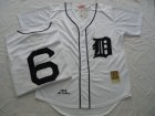 mlb detroit tigers #6 kaline whote