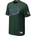 MLB Kansas City Royals D.Green Nike Short Sleeve Practice T-Shirt