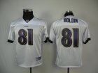 youth nfl baltimore ravens #81 boldin white