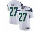 Mens Nike Seattle Seahawks #27 Eddie Lacy Vapor Untouchable Limited White NFL Jersey
