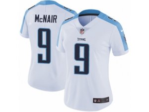 Women Nike Tennessee Titans #9 Steve McNair Vapor Untouchable Limited White NFL Jersey