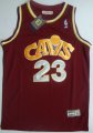 NBA Cleveland Cavaliers 23 LeBron James swingman red