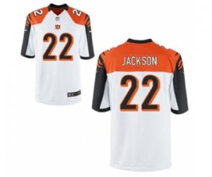 Men\'s Nike Cincinnati Bengals #22 William Jackson Game white NFL Jersey