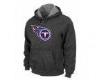 Tennessee Titans Logo Pullover Hoodie D.Grey