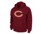 Chicago Bears Logo Pullover Hoodie RED