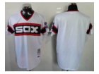 mlb jerseys chicago white sox blank white[m&n]