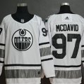 Oilers #97 Connor McDavid White 2019 NHL All-Star Game