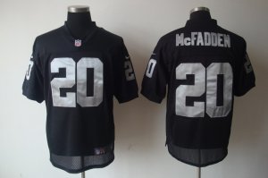 Nike Oakland Raiders #20 Darren McFadden black Elite Jerseys