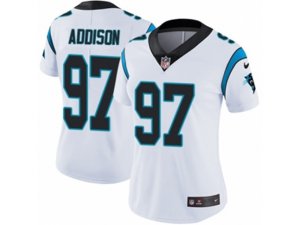 Women Nike Carolina Panthers #97 Mario Addison Vapor Untouchable Limited White NFL Jersey