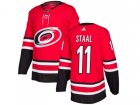 Youth Adidas Carolina Hurricanes #11 Jordan Staal Red Home Authentic Stitched NHL Jersey