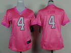 Nike women Oakland Raiders #4 Derek Carr pink jerseys