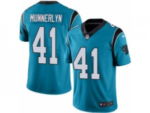 Men\'s Nike Carolina Panthers #41 Captain Munnerlyn Limited Blue Rush NFL Jersey