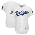 Men Los Angeles Dodgers Blank White 2018 Mother's Day Flexbase Jersey