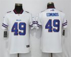 Nike Bills #49 Tremaine Edmunds White Women Vapor Untouchable Limited Jersey