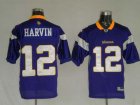 nfl minnesota vikings #12 harvin purple