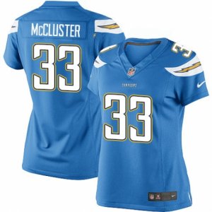 Women\'s Nike San Diego Chargers #33 Dexter McCluster Limited Electric Blue Alternate NFL Jersey