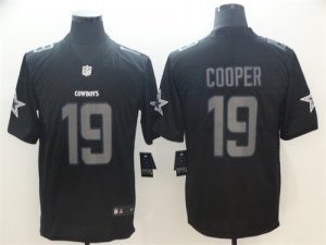 Nike Cowboys #19 Amari Cooper Black Impact Rush Limited Jersey