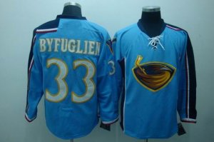 nhl atlanta thrashers #33 byfuglien lt,blue