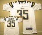 nfl San Diego Chargers #35 Toblert White