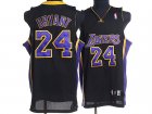 nba los angeles lakers #24 kobe bryant black[purple number]