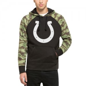 Men\'s Indianapolis Colts \'47 Black Alpha Hoodie