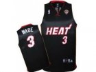 nba Miami Heat #3 Dwyane Wade Blacknba Miami Heat #3 Dwyane Wade Black