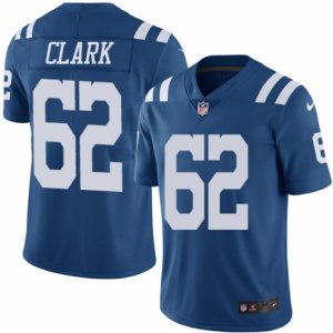 Youth Nike Indianapolis Colts #62 LeRaven Clark Limited Royal Blue Rush NFL Jersey